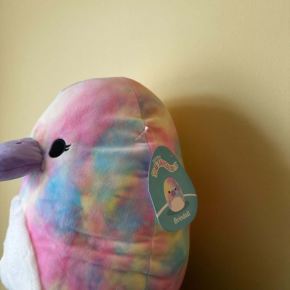 Squishmallow BRINDALL Pastel Narwhal Plush